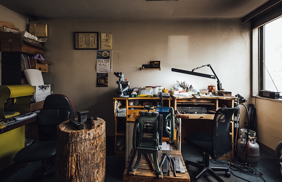 貴金属製作工房